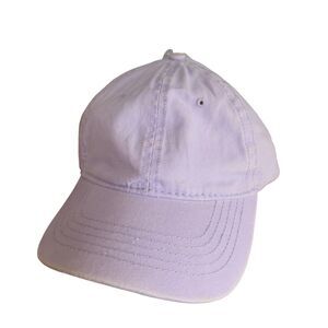 Womens Cap Hat Purple Lavender Sunrise Washed Twill Baseball Adjustable NWT